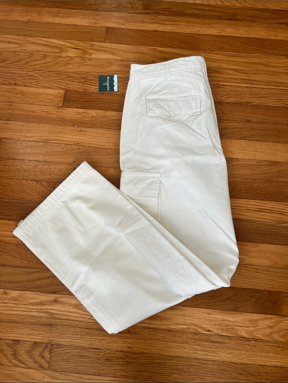 RSQ Men's White Cargo Utility Pants *NWT*